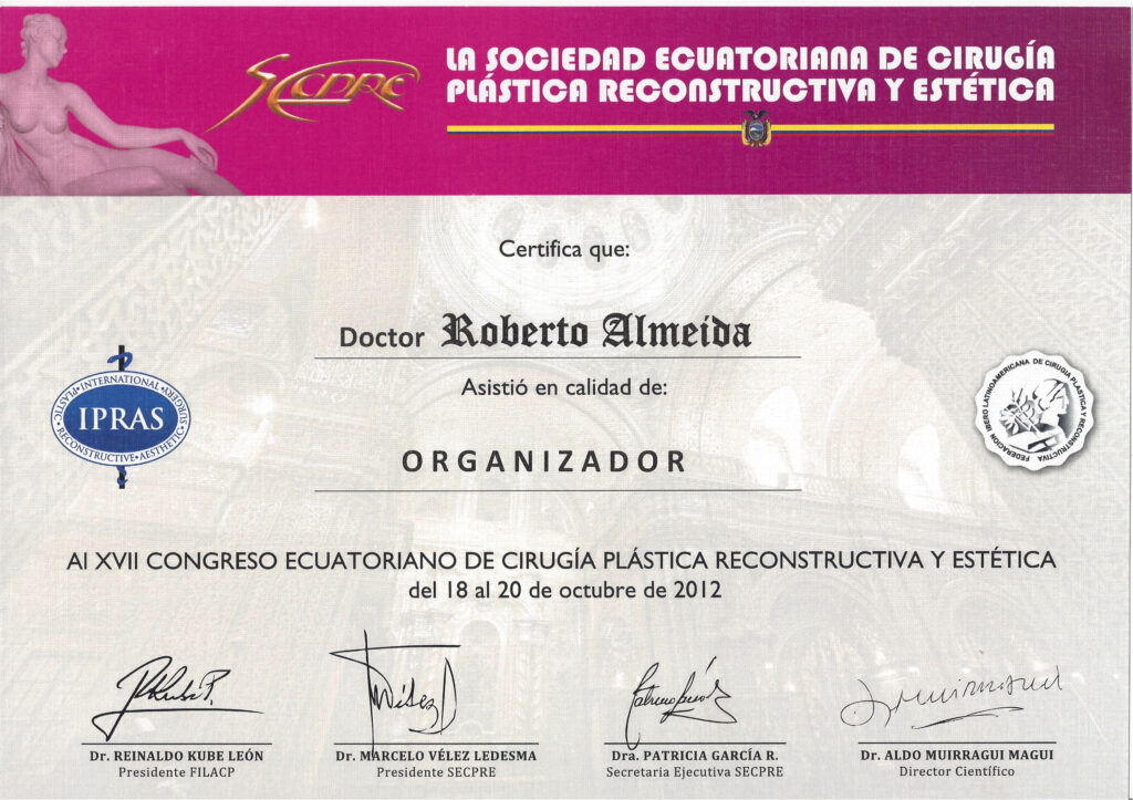 org. cong. secpre 2012